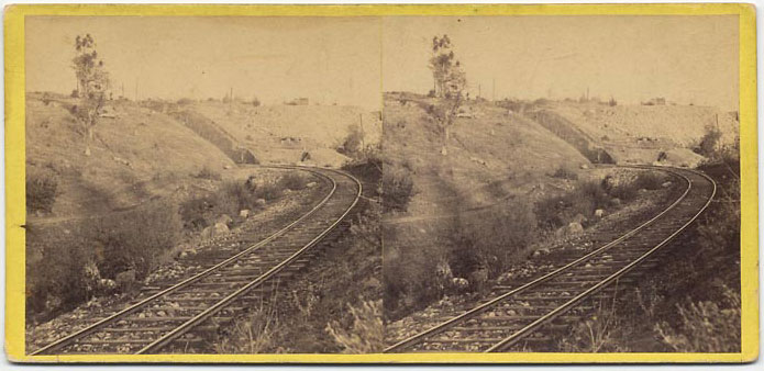 Watkins #8 - Approaching Bloomer Cut, from the West