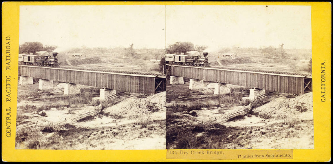 Watkins #134 - Dry Creek Bridge, 17 miles from Sacramento