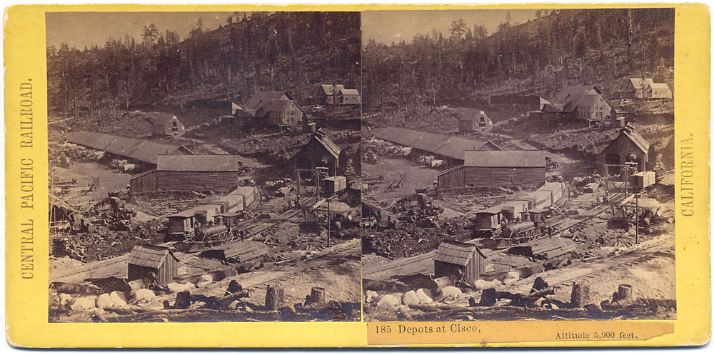 Watkins #185 - Depots at Cisco, Altitude 5,900 feet