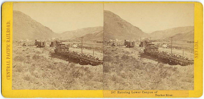 Watkins #287 - Entering Lower Canyon of Truckee River