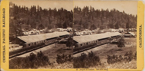 #35 - Depot at Colfax. 500 feet long. 