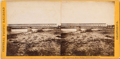 #144 - American River Bridge – most distant view.