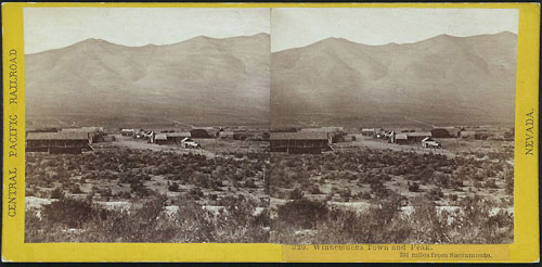 #320 - Winnemucca Town and Peak. 334 miles from Sacramento