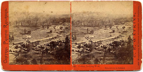 #149 - Colfax, Looking West. Illinoistown in distance