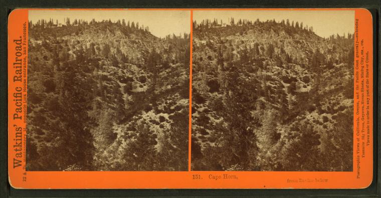 Watkins #151 - Cape Horn, from Ravine below