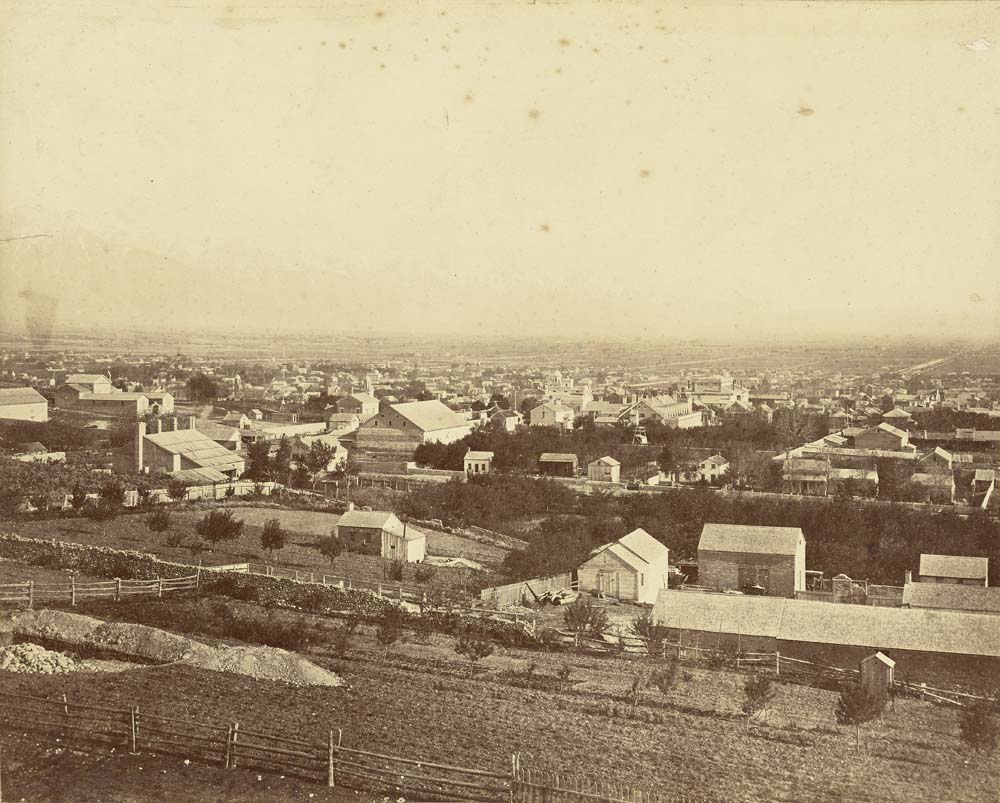 Watkins Unnumbered View - Salt Lake City, Utah Territory (B)