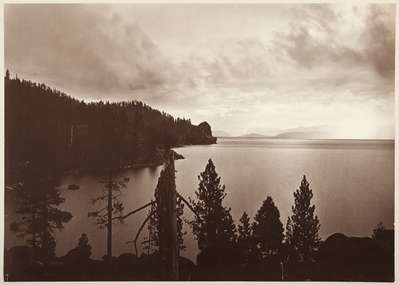 Watkins #1016 - A Storm on Lake Tahoe, Douglas County, Nevada