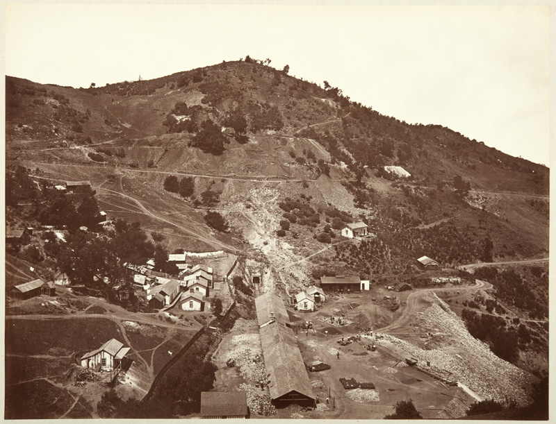 Watkins #139 - Panorama from Cross Hill (No. 2), New Almaden