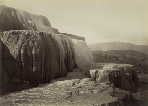 #S-103 - Minerva Terraces, Mammoth Hot Springs, Yellowstone National Park, Wyoming Territory