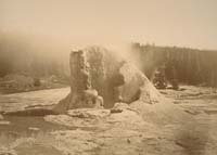 S-111 - Giant Geyser, Upper Geyser Basin, Yellowstone National Park, Teton County, Wyoming Territory