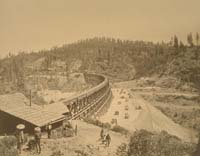 1115 - The Secret Town Trestle, Central Pacifc Railroad, Placer County