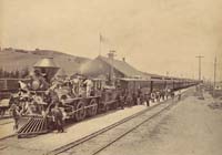Unnumbered - U.S. Centennial Train, Southern Pacific Railroad, Belmont, San Mateo County