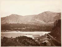 436 - Upper Cascades from Block House, Washington Territory