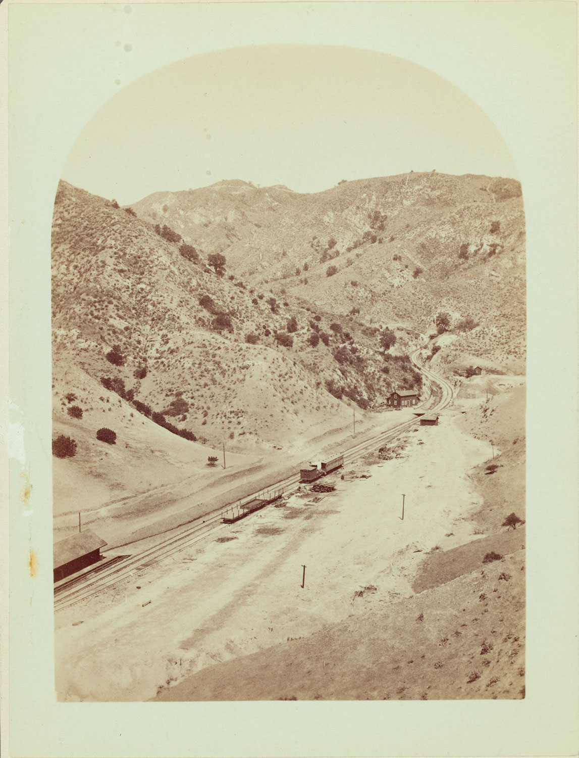 Watkins #4321 - Gen. View San Fernando Tunnel from the south, S.P.R.R.
