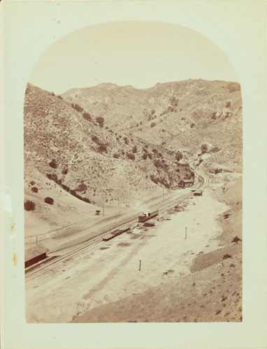 #4321 - Gen. View San Fernando Tunnel from the south, S.P.R.R.