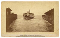 B 3322 - Steamer Oakland leaving the Oakland slip