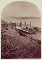 3799 - C.P. Ferry Boat Solano in her slip at Pt. Costa