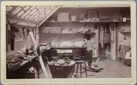 Unnumbered - Photograph of interior of Carleton E. Watkins studio