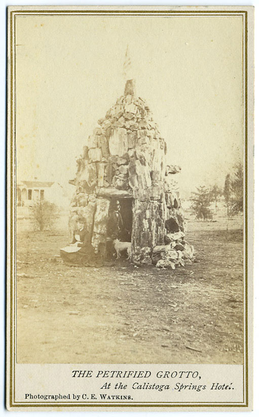 Watkins Unnumbered View - The Petrified Grotto, At the Calistoga Springs Hotel