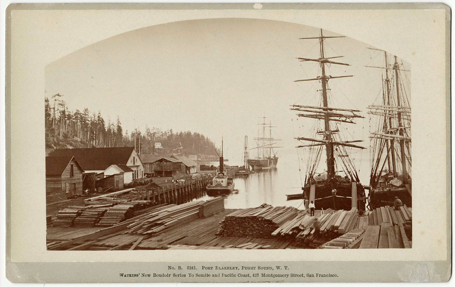 Watkins #B 5241 - Port Blakeley, Puget Sound, W. T.