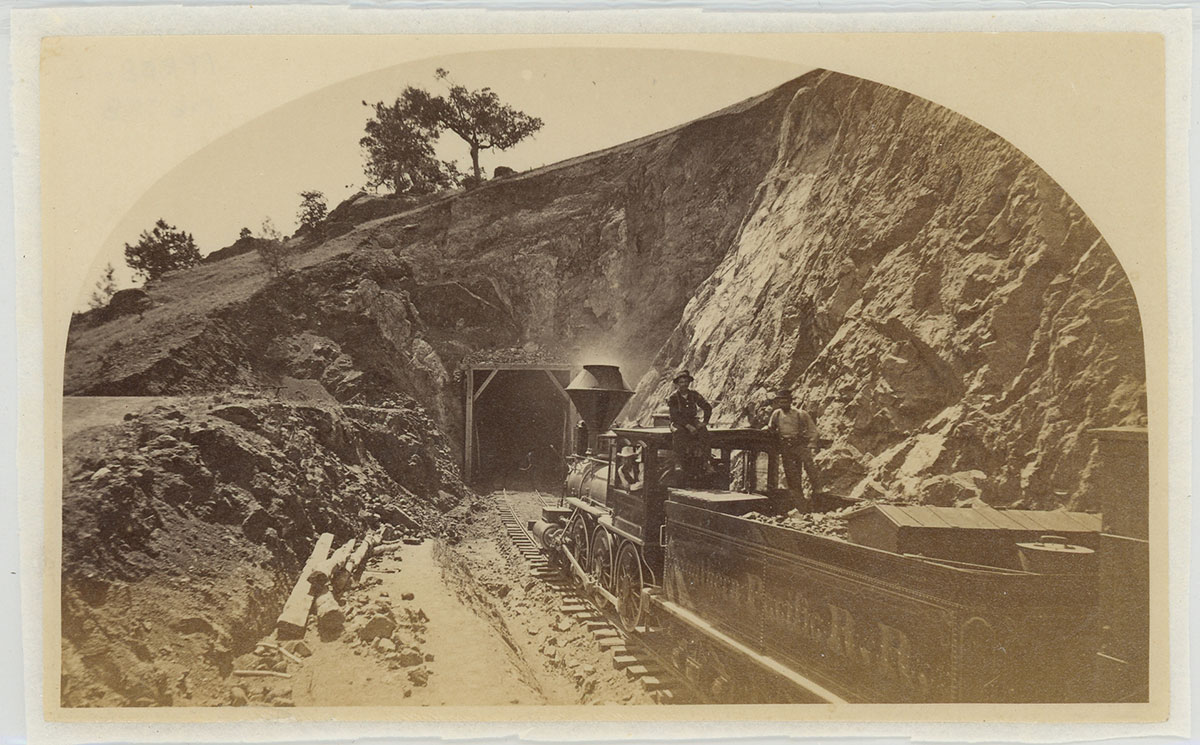 Watkins Unnumbered View - Tunnel No. 10, Tehachapi Pass, Kern Co., S.P.R.R.