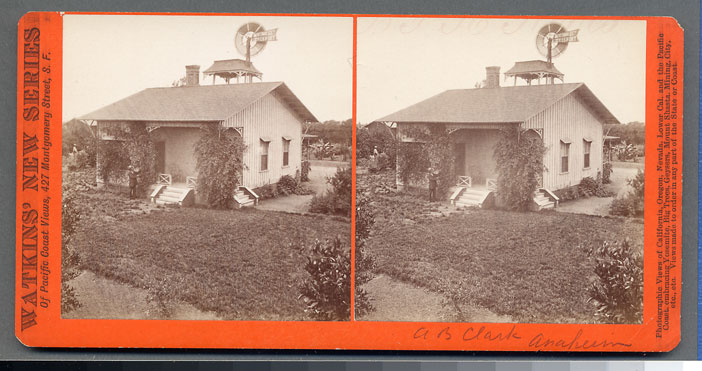Watkins Unnumbered View - A. B. Clark, Anaheim