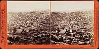 1354 - Panorama from Telegraph Hill (No. 17). St. Francis Cathedral, Vallejo Street.