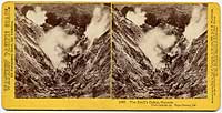 1585 - The Devil's Ca&ntilde;on, Geysers, view looking up, Sonoma County, Cal.