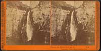 3056 - Pohono, the Bridal Veil, 900 feet, Yosemite Valley, Mariposa County, Cal.