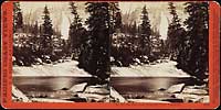 3120 - The Nevada Fall from Emerald Pool, Yosemite