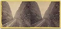 9 - Bloomer Cut, 800 feet long, looking East