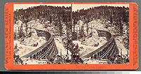 48 - Secret Town Trestle, from the West. Length 1,100 feet